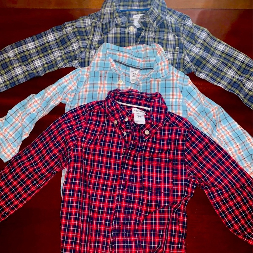 Baby Boys Button-Front Bodsuit 24M  Cart